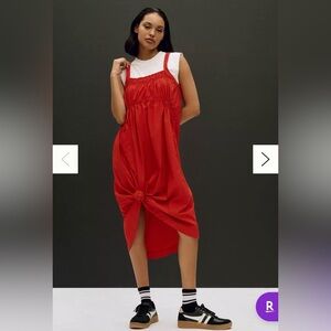 Daily Practice by Anthropologie Keeseville Sleeveless Smocked Dress